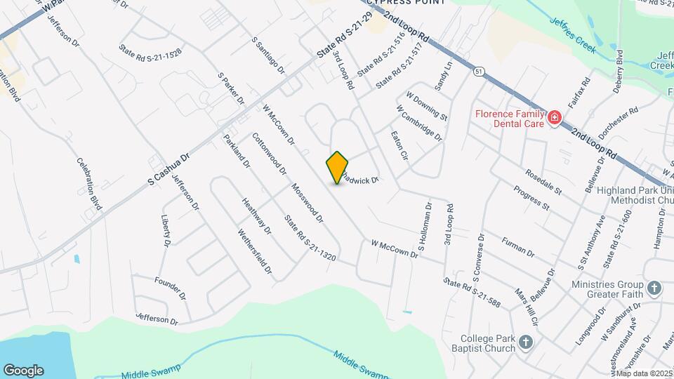 2345 W McCown Dr Map and Location Details