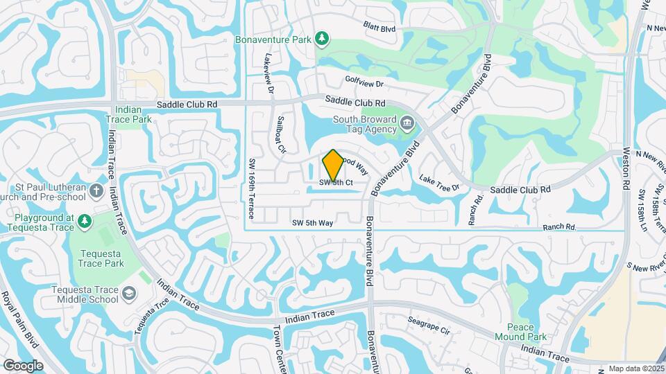 16731 SW 5th Ct Map and Location Details