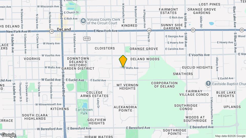 548 E Walts Ave Map and Location Details