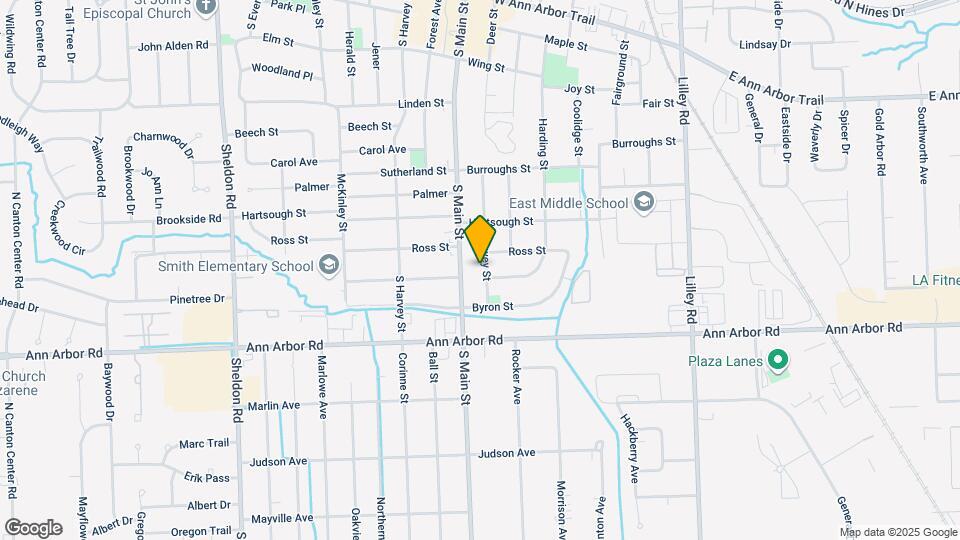 1280 Dewey St Map and Location Details