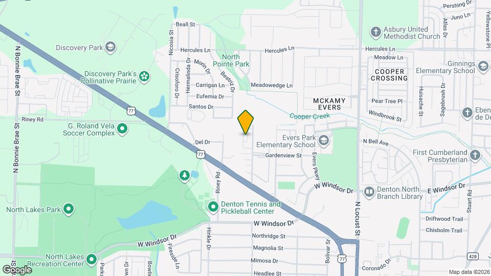 3314 Gardenview Cir Map and Location Details