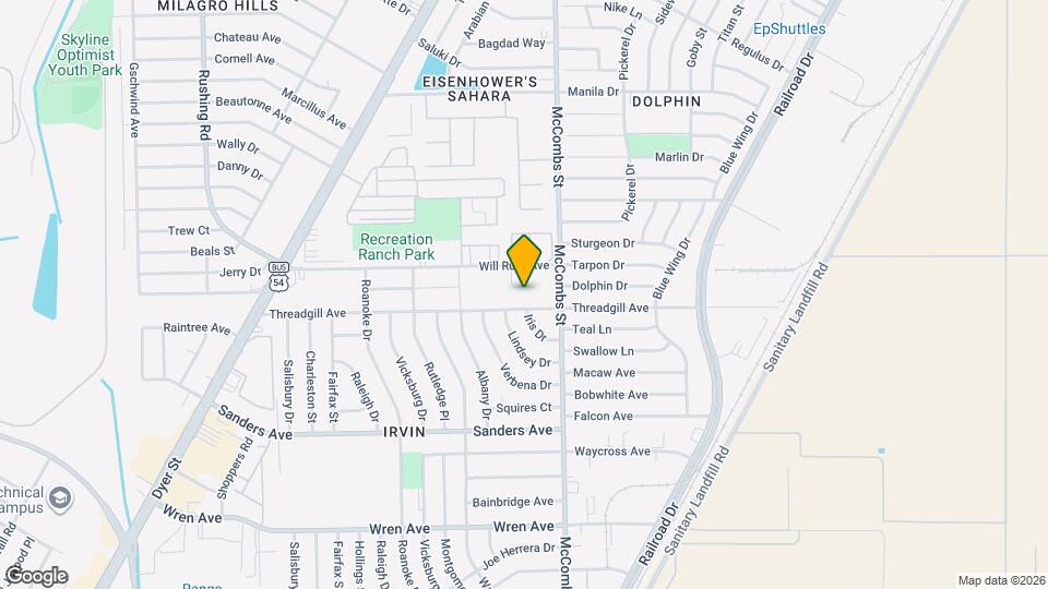 5728 Mackerel Ln Map and Location Details