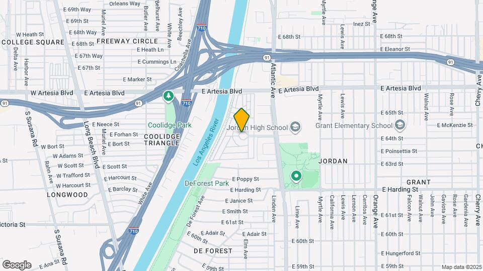 6475 Atlantic Ave, Unit Space 115 Map and Location Details