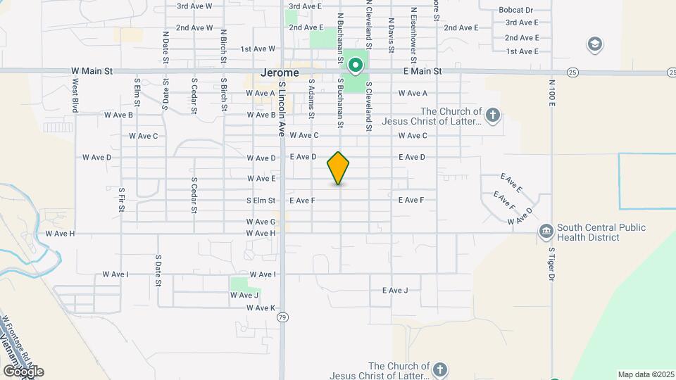 619 S Buchanan St Map and Location Details