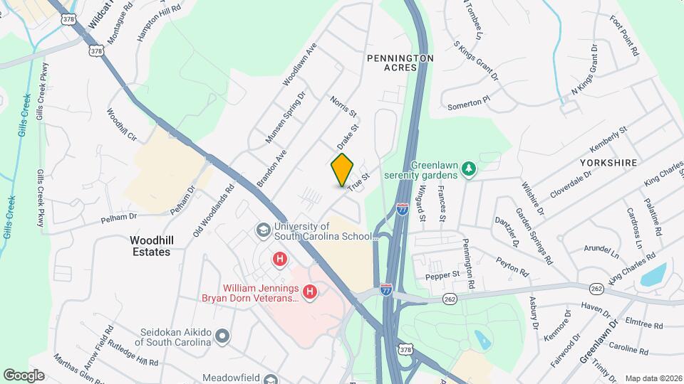 901 True St Map and Location Details