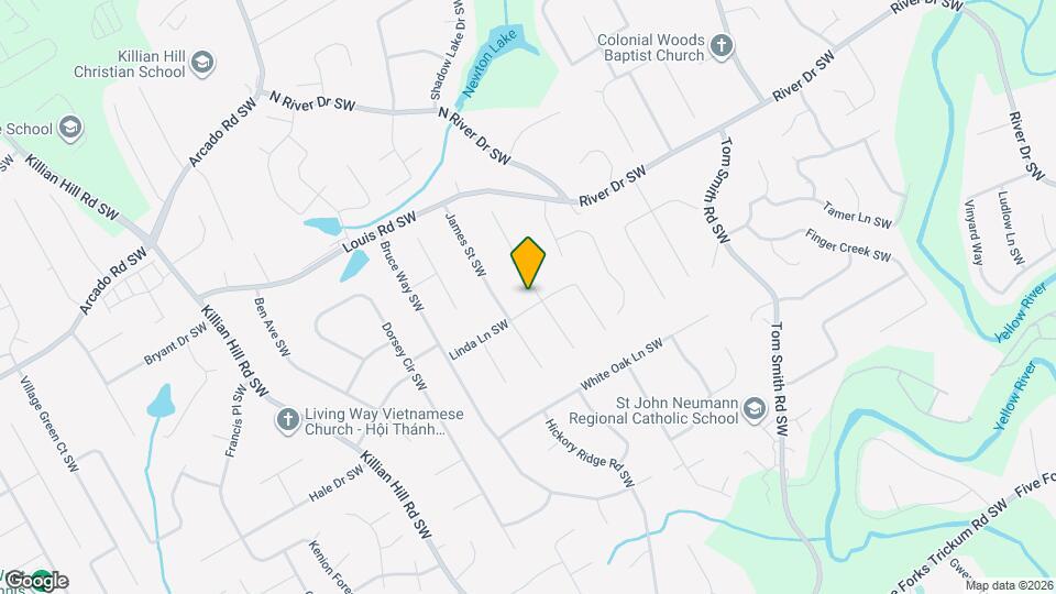 4077 Linda Ln SW Mapa y Detalles de la Ubicación