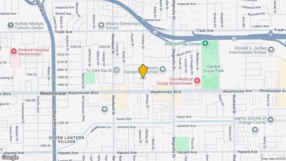 13895 Yockey St Map and Location Details