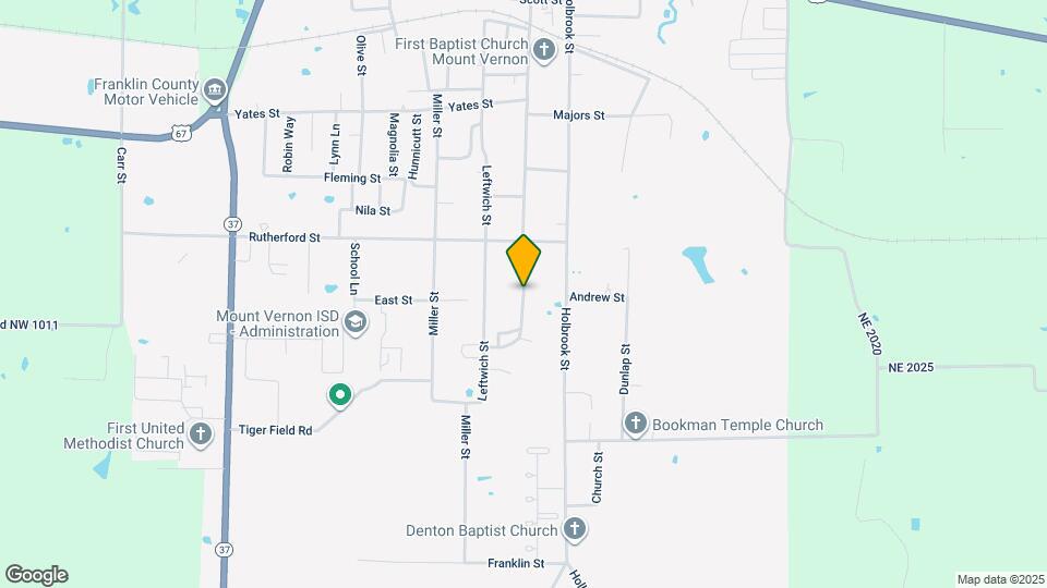 924 S Kaufman St Map and Location Details