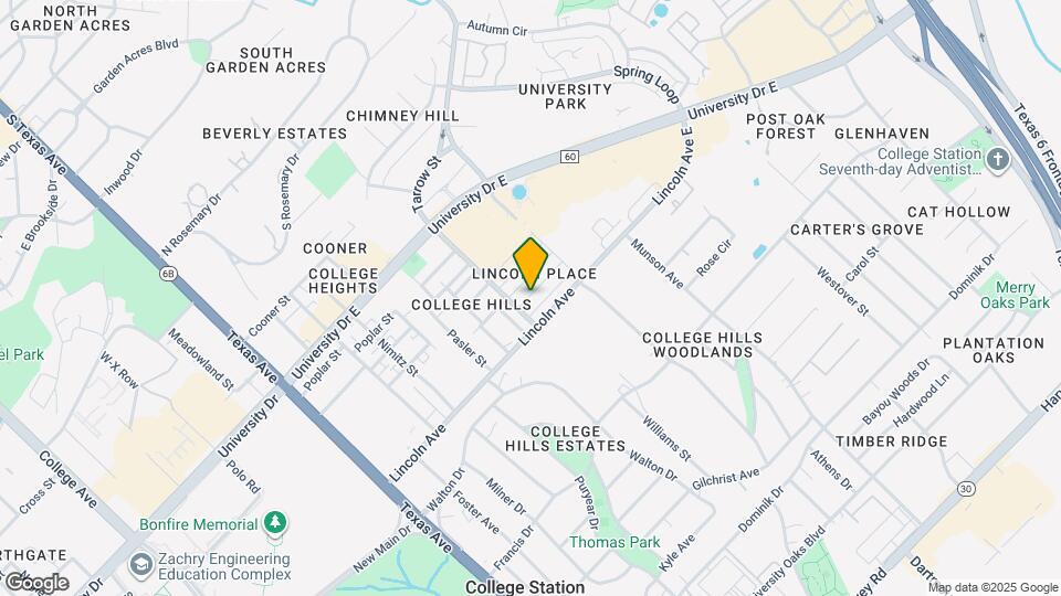 704 Vassar Ct, Unit A Map and Location Details