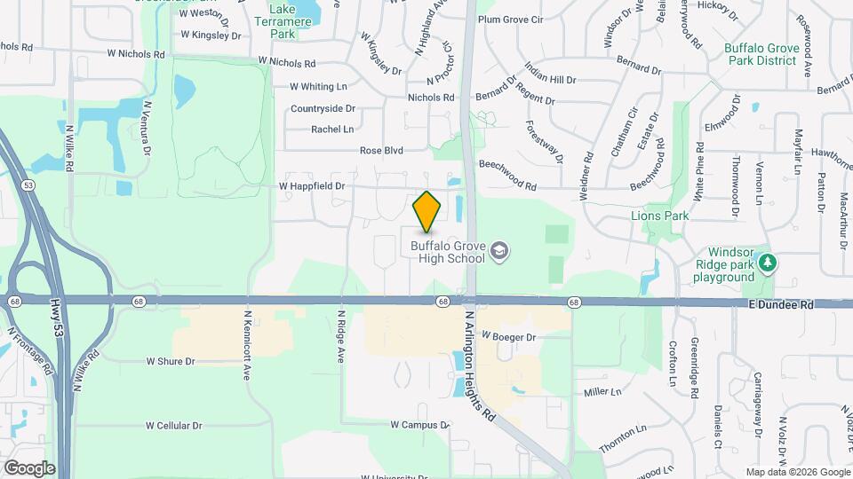 715 Grove Dr Map and Location Details