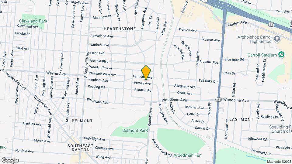 4509 Varney Ave Map and Location Details
