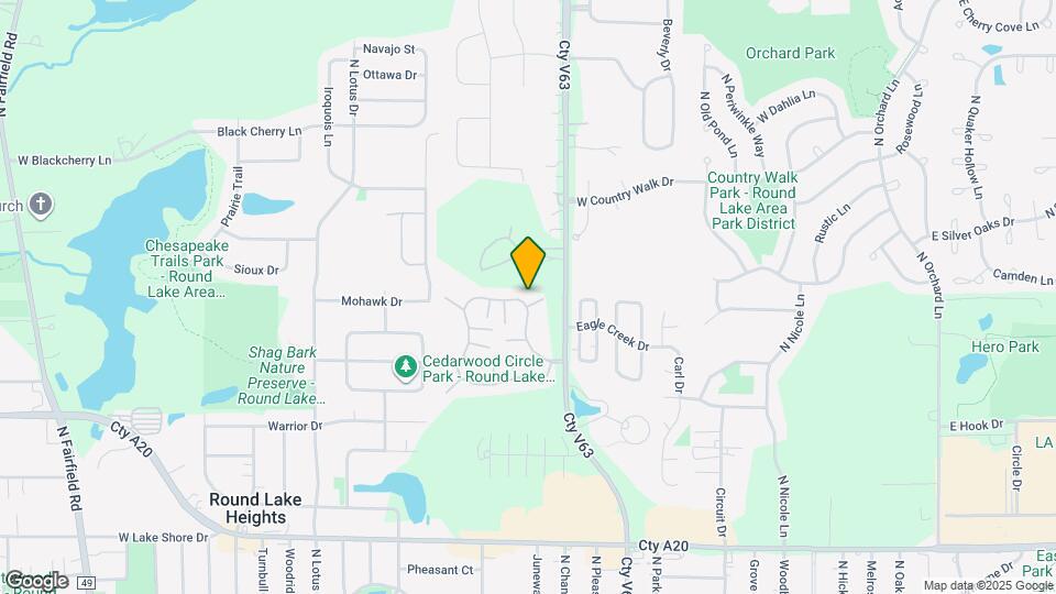 430 Normandie Ln Map and Location Details