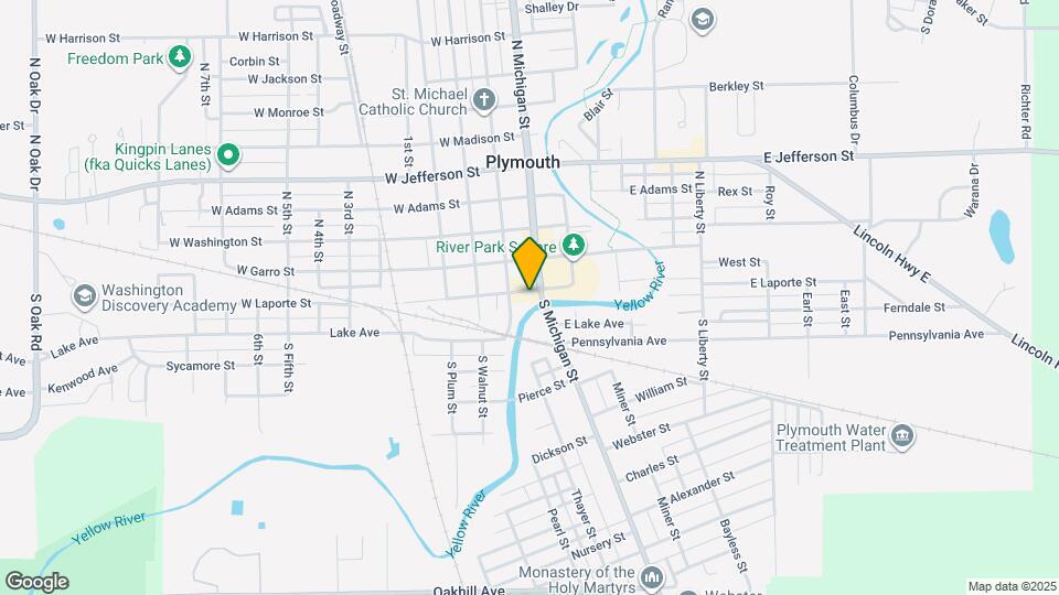 105 1/2 W Laporte St, Unit 1/2 Map and Location Details