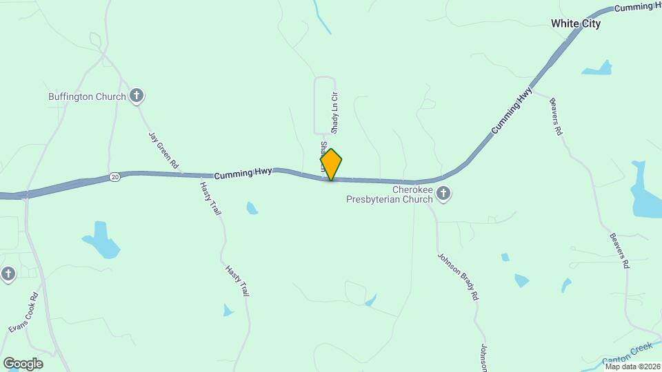 5902 Cumming Hwy Map and Location Details