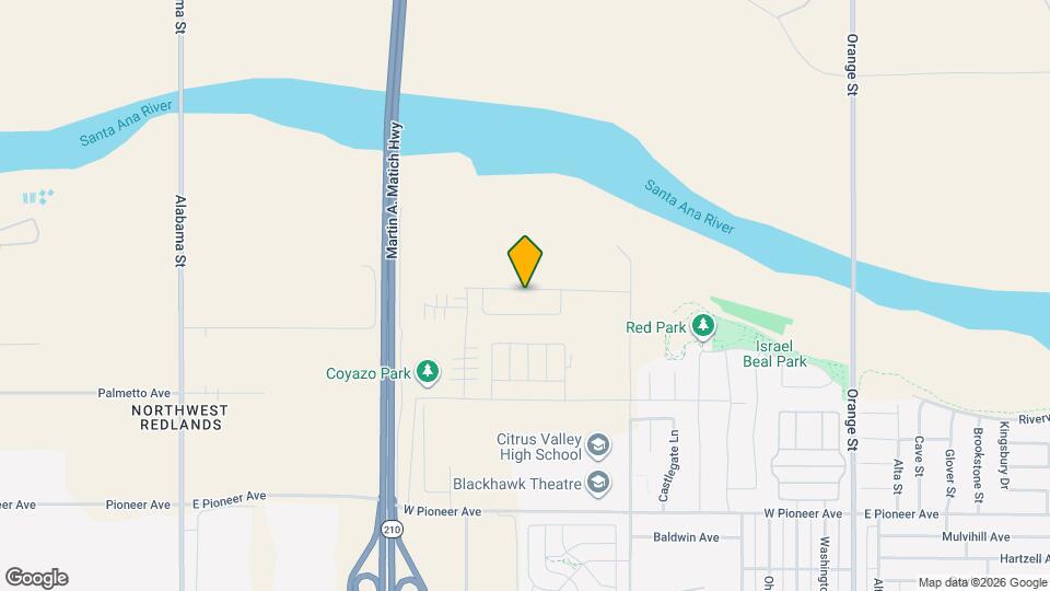 1001 Pomelo Ave Map and Location Details