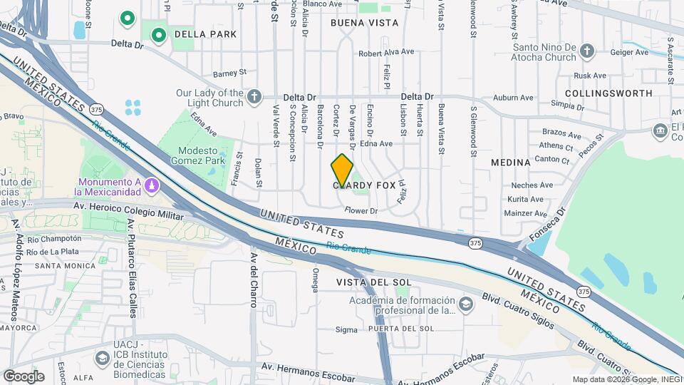 656 Cortez Dr Map and Location Details