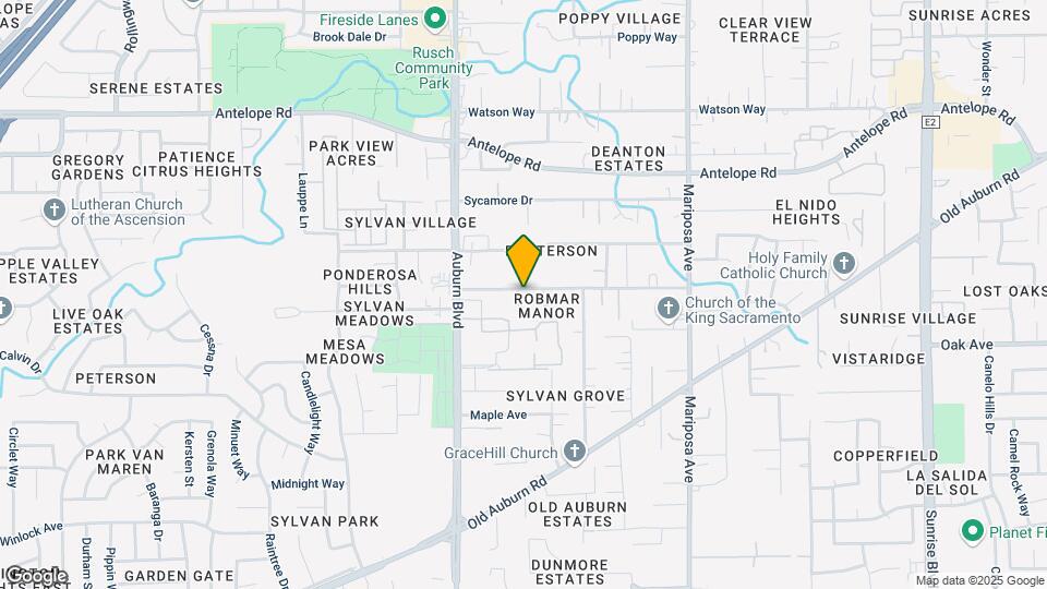 7450-7460 Garden Meadow Ln Map and Location Details