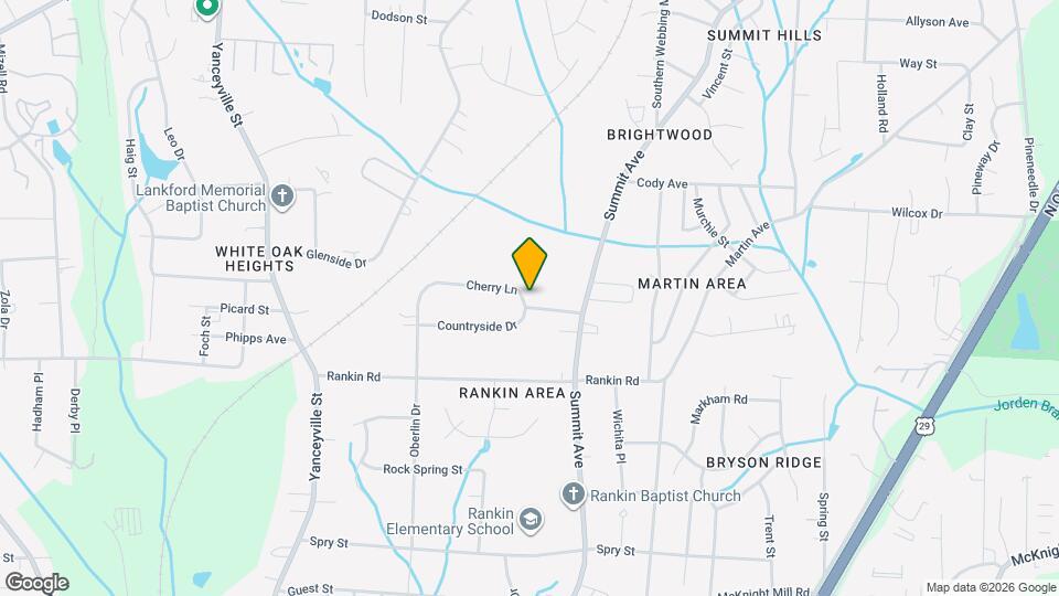 3555 Cherry Ln Map and Location Details