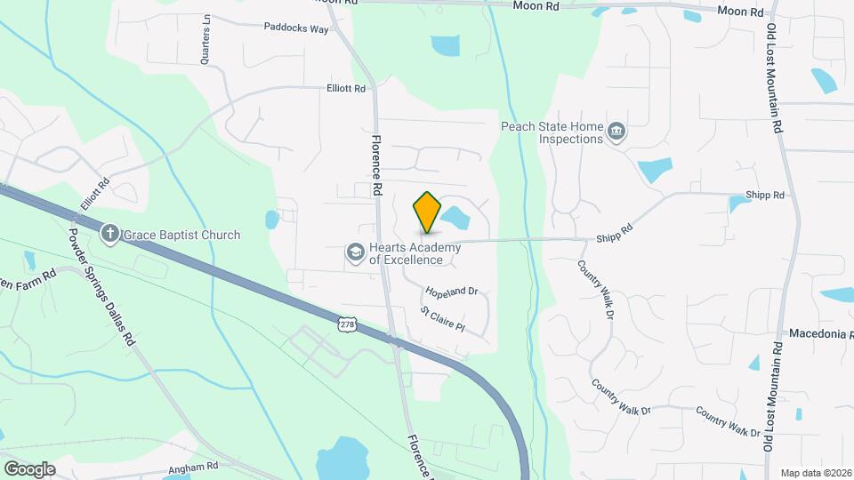 4116 Meadowlark Ct Map and Location Details