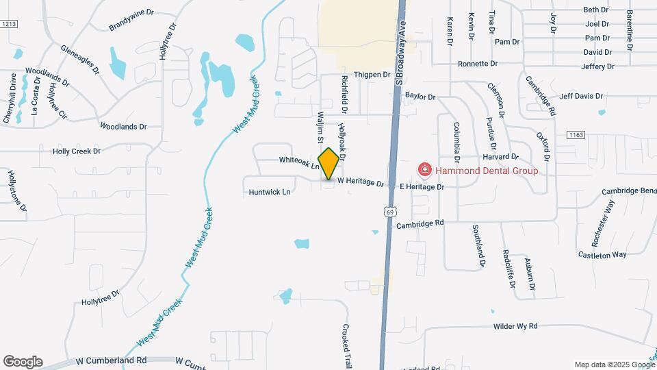 410 W Heritage Dr Map and Location Details