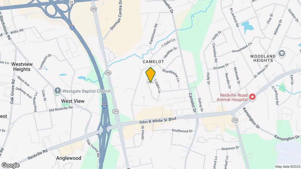 218 Singing Woods Ln Map and Location Details