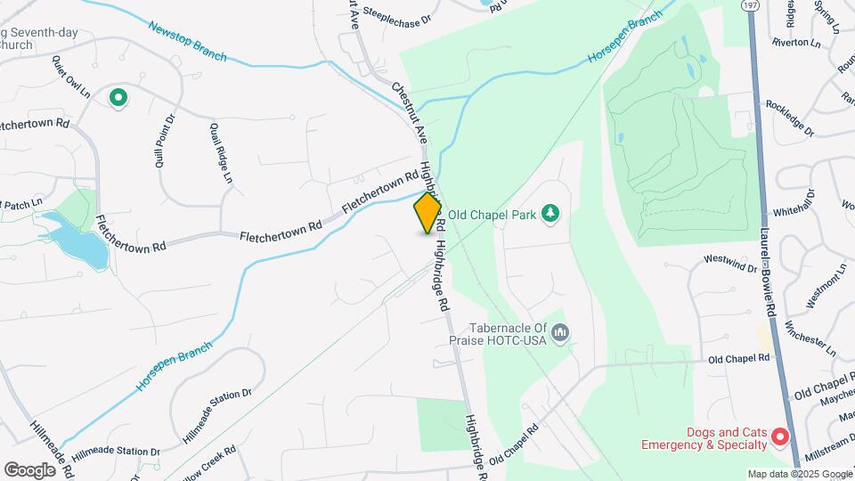7308 Highbridge Rd Map and Location Details
