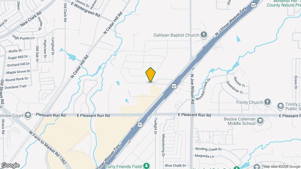 940 Holly Ln Map and Location Details