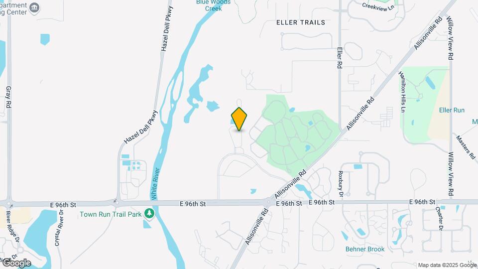 9738 Behner Dr Map and Location Details