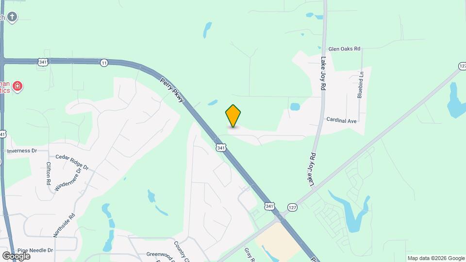 104 Washington Place Drive Map and Location Details