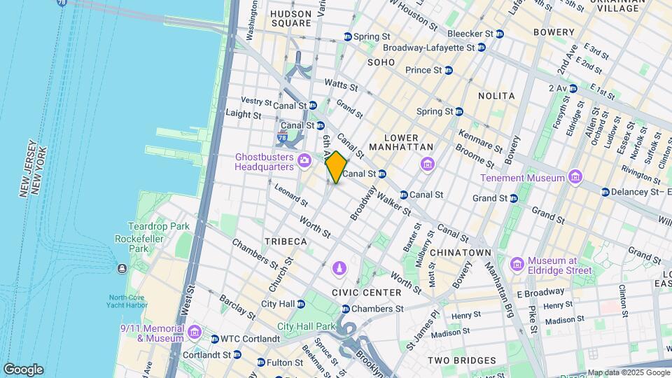 281 Church St Mapa y Detalles de la Ubicación