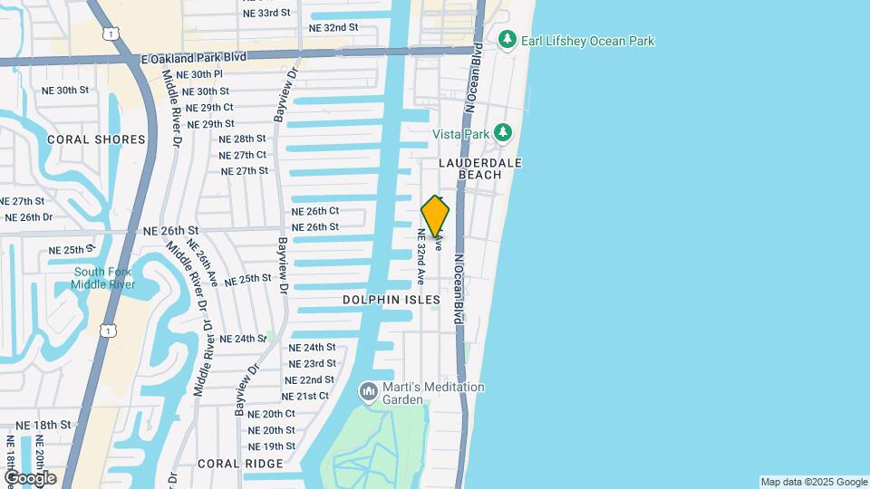 2415-2419 NE 33rd Ave Mapa y Detalles de la Ubicación