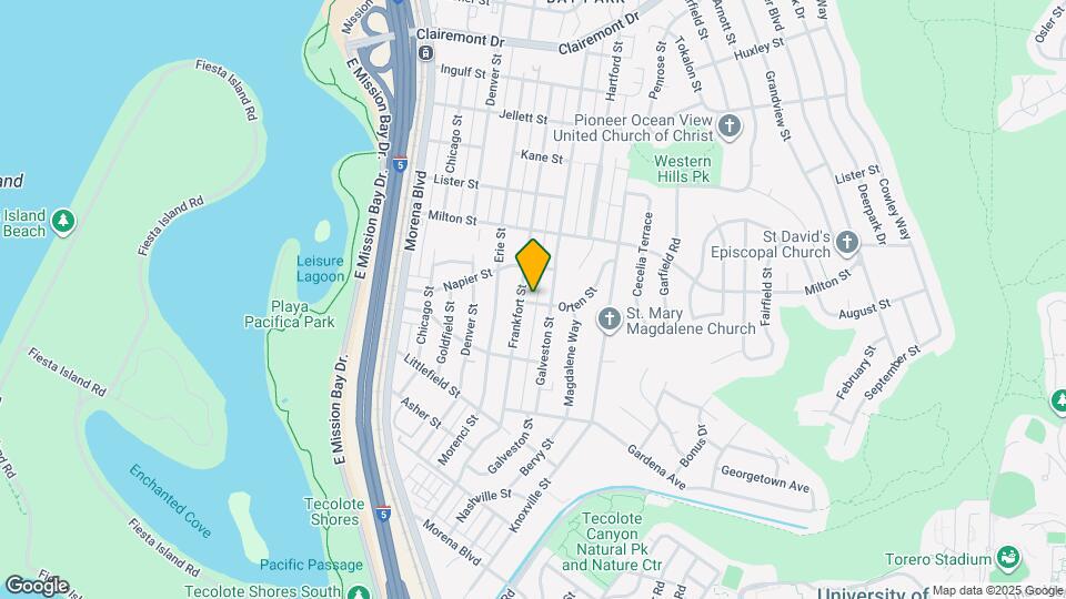 4520 Orten St Map and Location Details