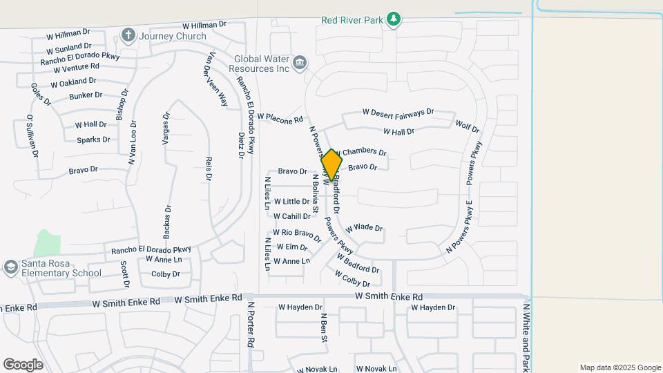 21918 N Bradford Dr Map and Location Details