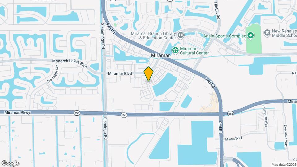 11942 SW 26th Ct Map and Location Details