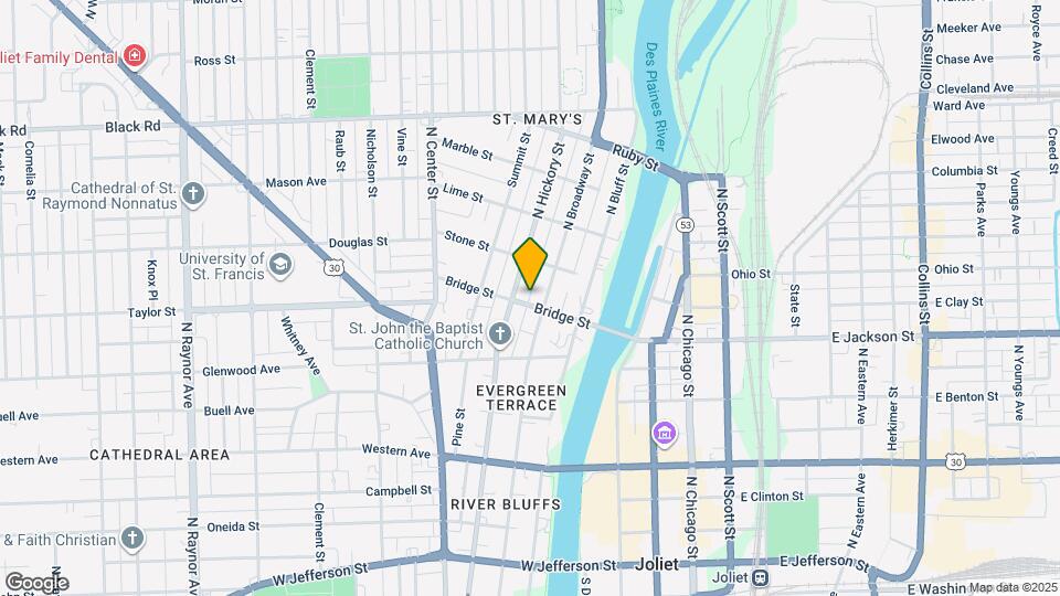 207 Bridge St, Unit 2 Map and Location Details