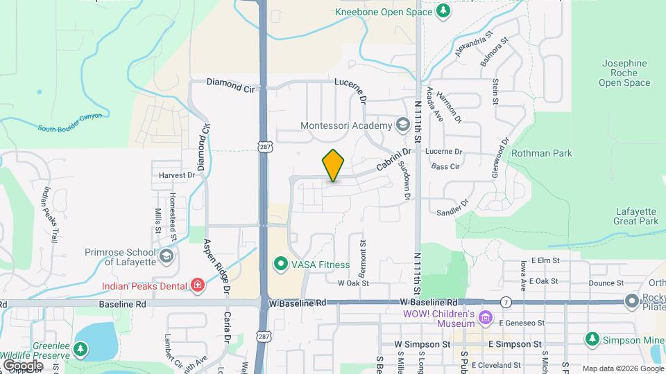 717 Amelia Ln Map and Location Details