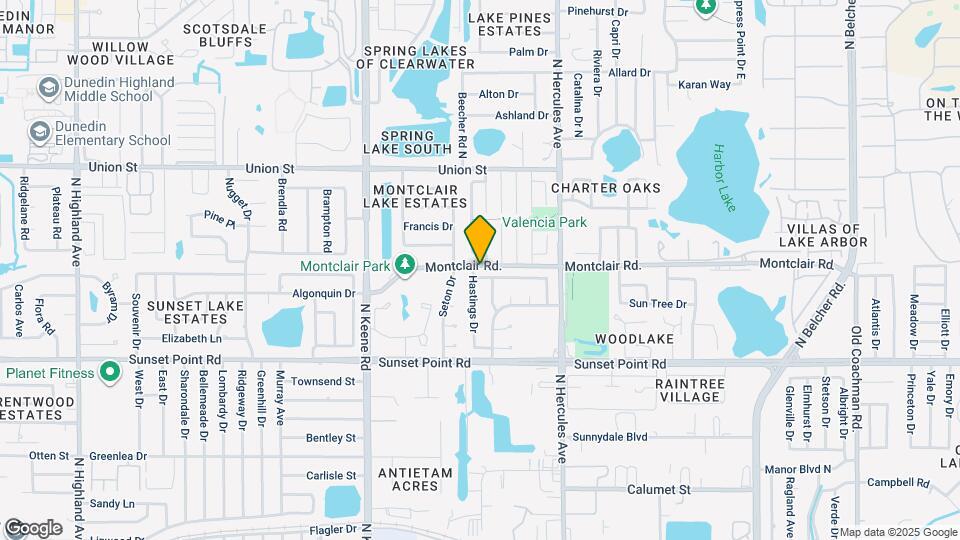 1906 Radcliffe Dr N Map and Location Details