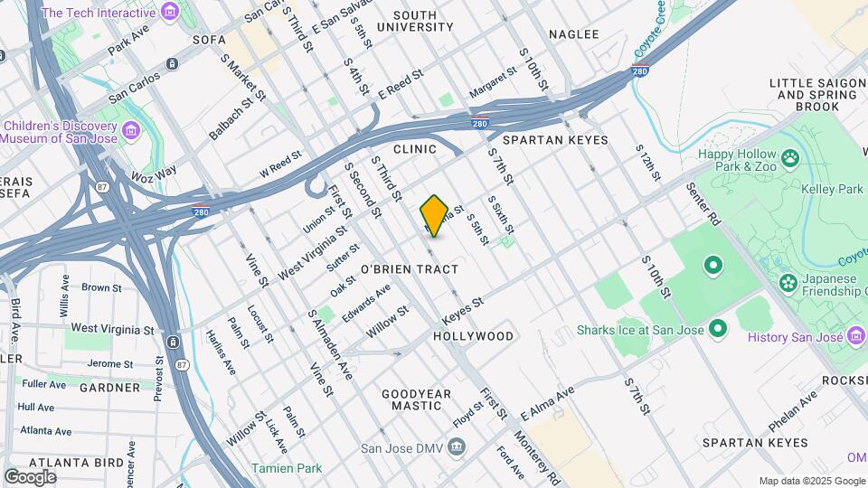 938 S Third St Map and Location Details