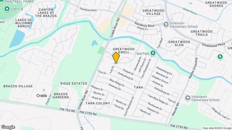 6711 Pickett Dr Map and Location Details