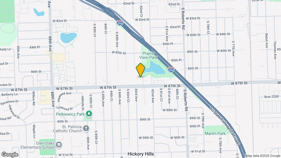 8640 S 82nd Ct Map and Location Details