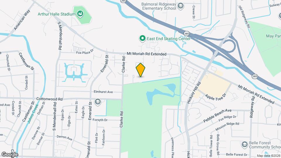 5712 Los Gatos Dr Map and Location Details