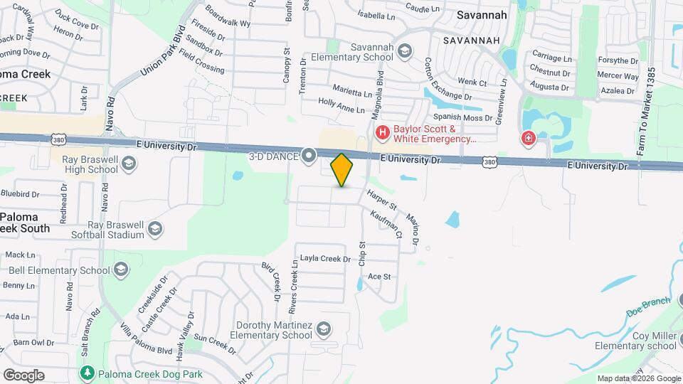 3116 Harper St Map and Location Details