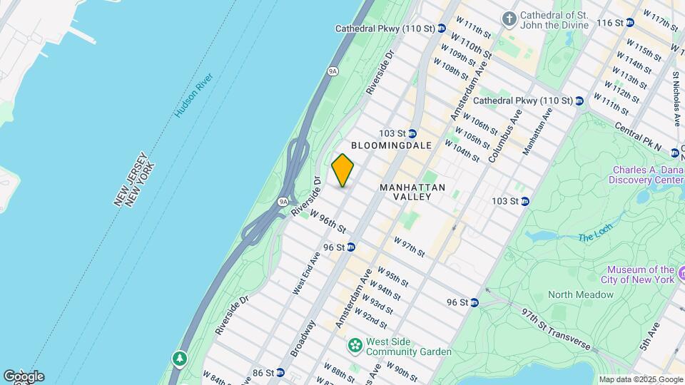 220 W 98th St Map and Location Details