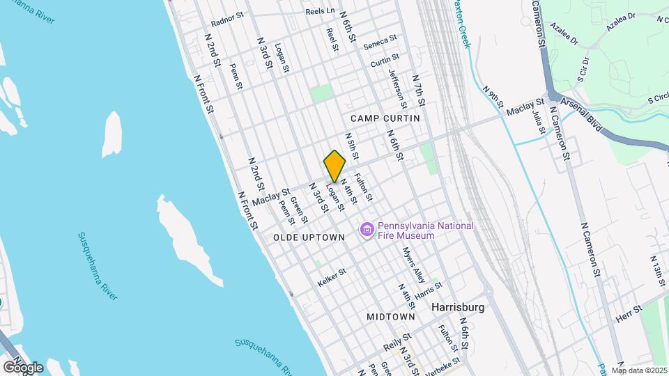 2035 Logan St Map and Location Details