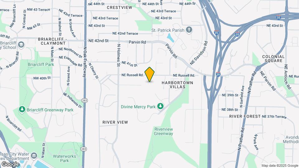 1015 NE Russell Rd. Map and Location Details