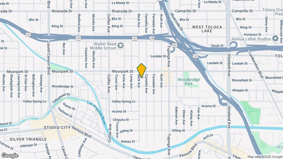4370 Beck Ave Map and Location Details