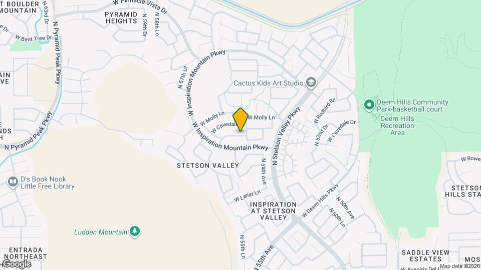 5538 W Andrea Dr Mapa y Detalles de la Ubicación