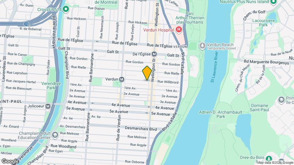 278 Willibrord Rue Map and Location Details