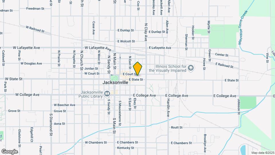 328 1/2 E State St Map and Location Details