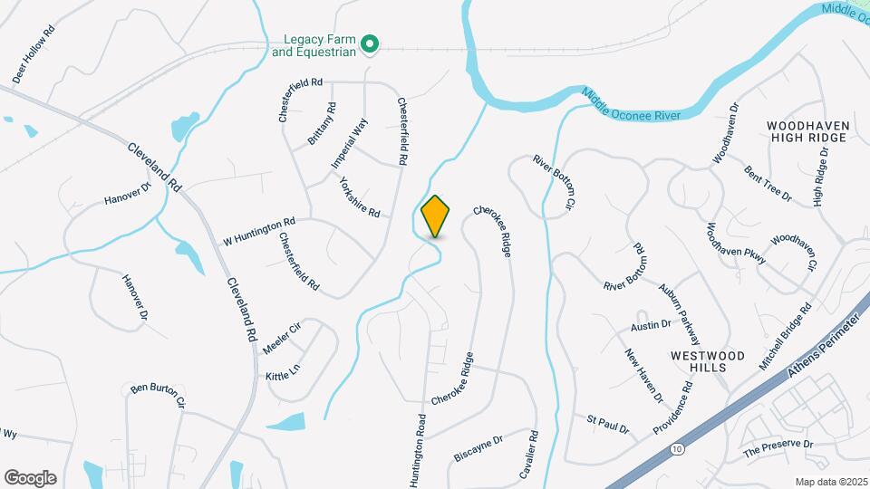 212 Huntington Shoals Dr Map and Location Details